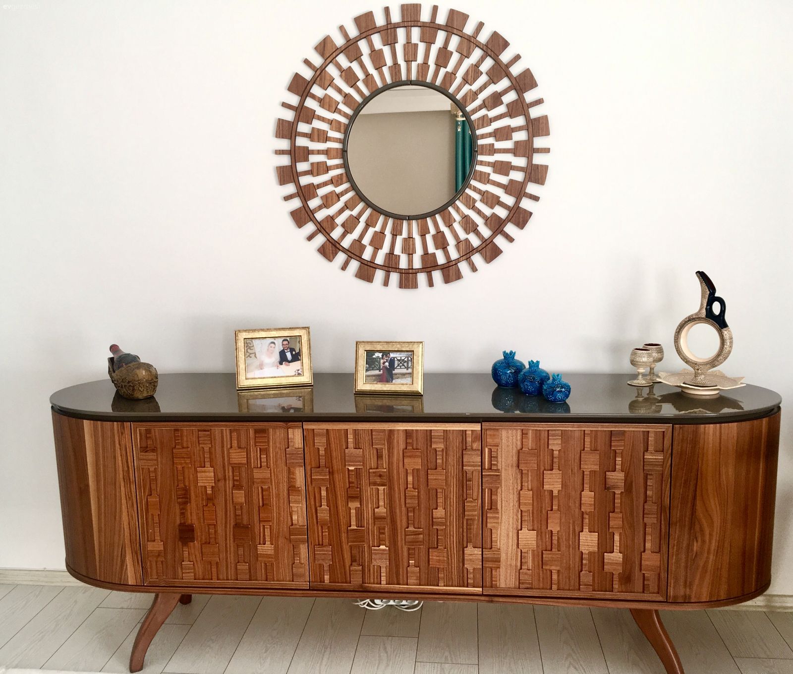 Ahşap Mobilya, Ayna, Konsol, Salon