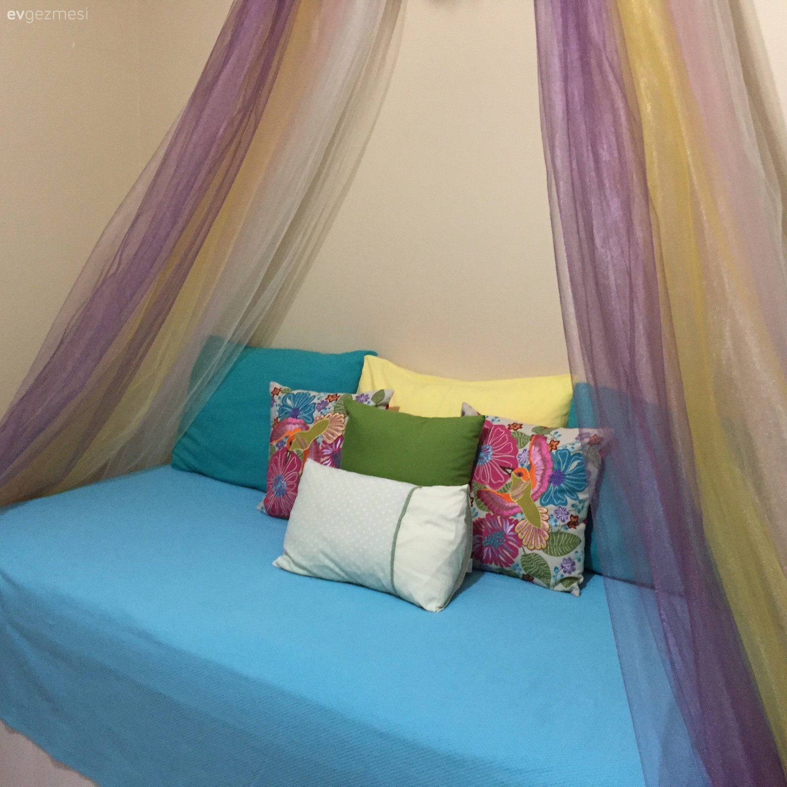 Kızlarıma yaptığım cibinlikler