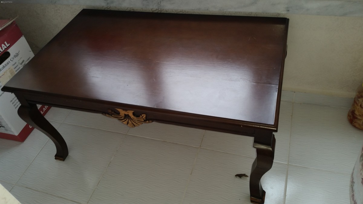 Dönüşüm geciren sehpahanin ortadaki deseni de boyamaliyim sizce