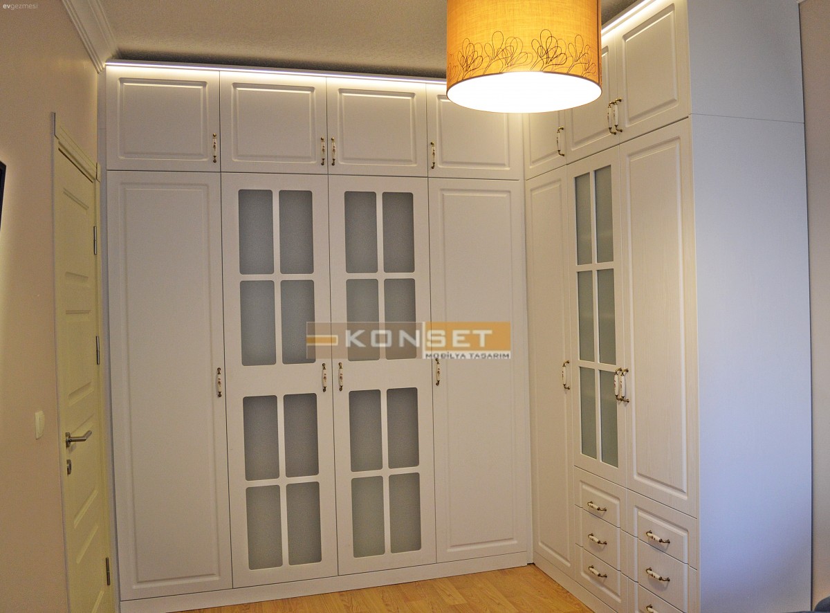 Contry tarzı gardırop çalışmamız