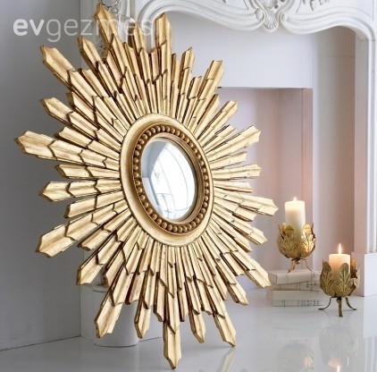 Ev Dekorasyonunda Vintage Ayna