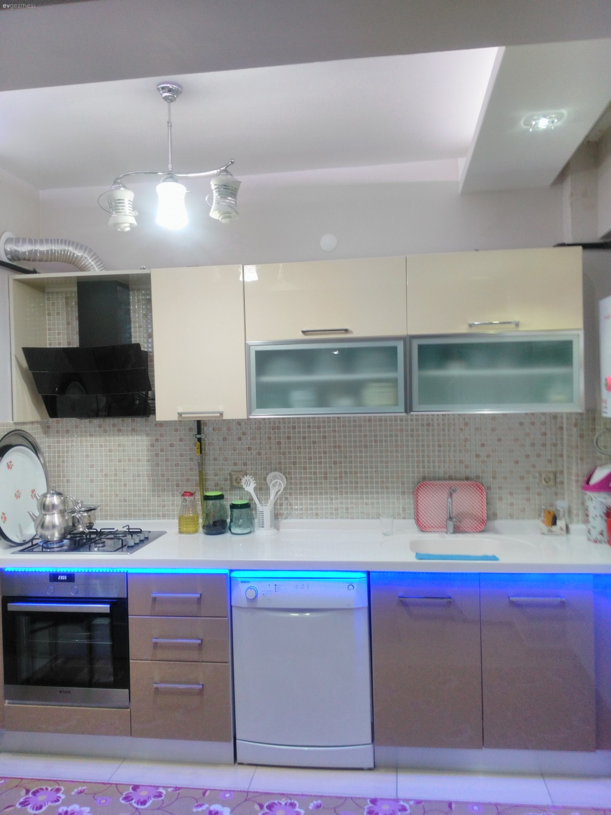 Yeni yaptirdigim mutfak