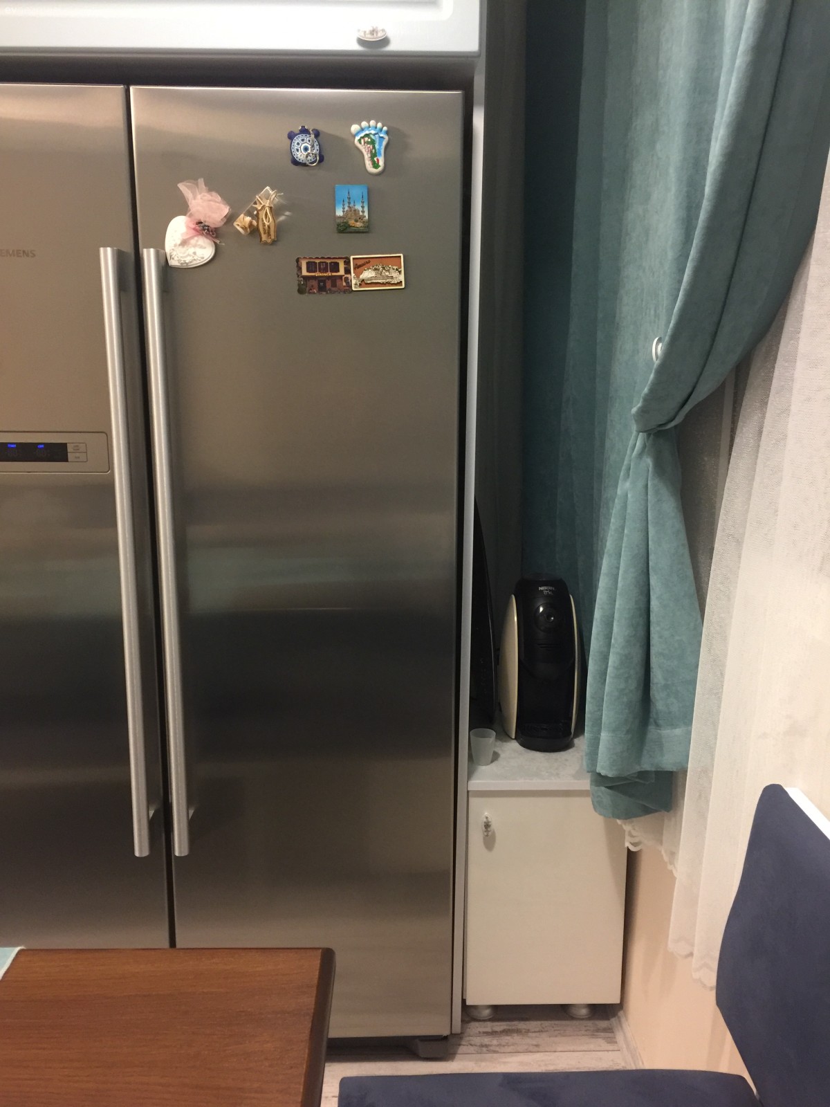 Gardrop tipi buzdolabı, Mutfak