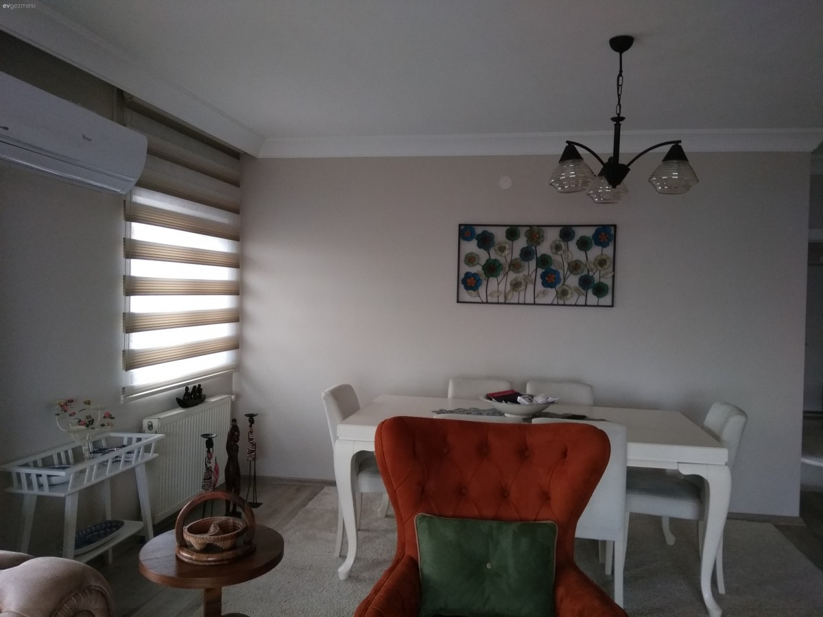 Duvar dekorasyonu, Turuncu, Yemek Odası