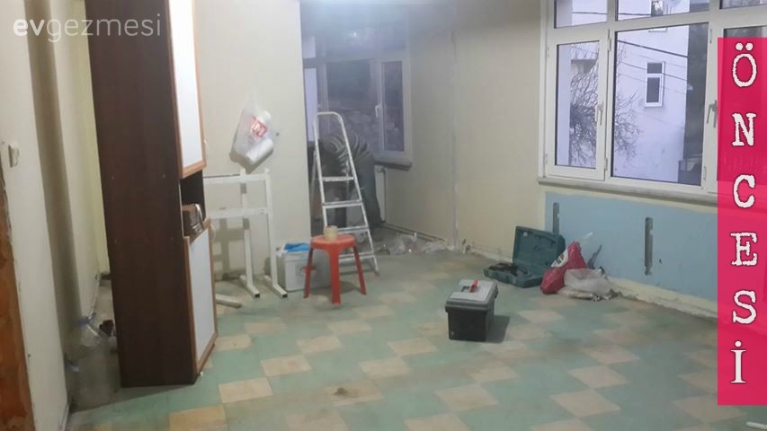 Tadilat sonrası kullanışlı ve şık: Esra hanımın evinin dönüşümü..