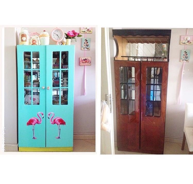 Kendin Yap, Mavi, Mobilya boyama, Öncesi / Sonrası