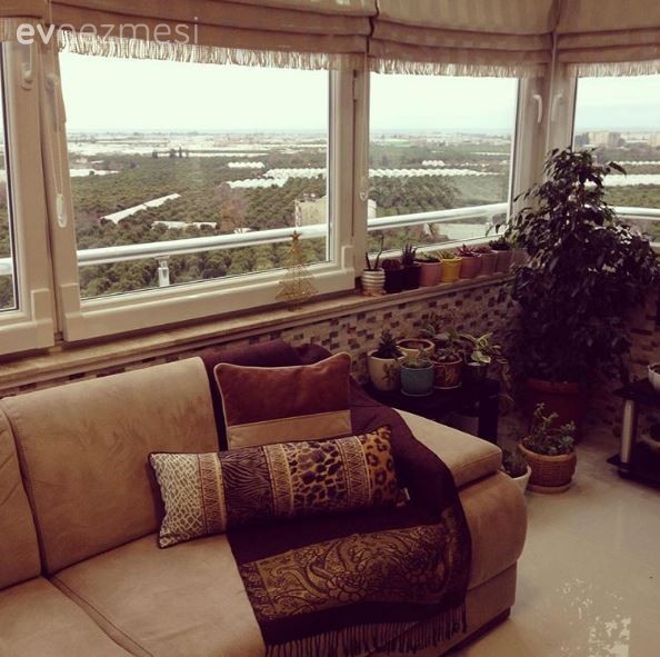 Köşe koltuk, Krem, Teras