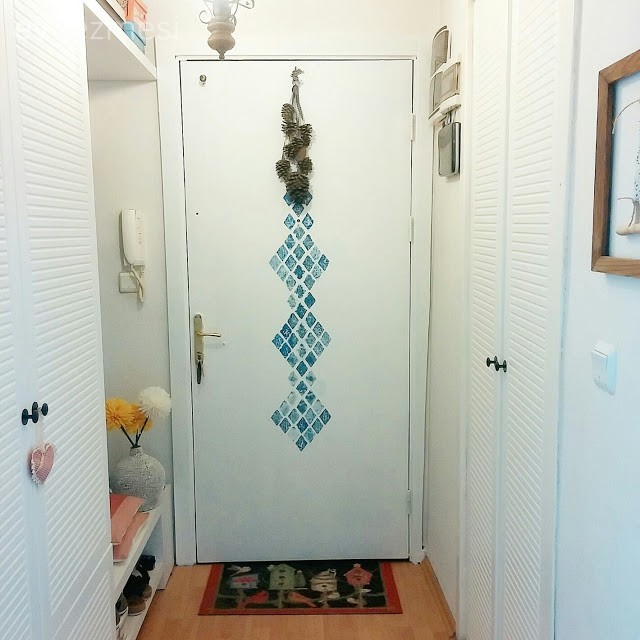 Nagehan hanımın her köşesinde emeği olan evi..