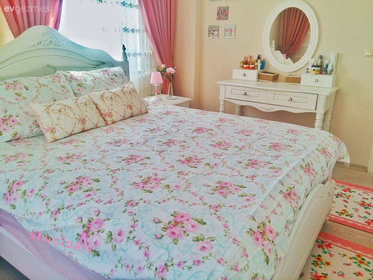 Country, Pembe, Yatak Odası, Yatak örtüsü