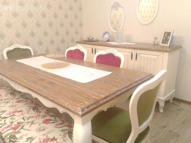 Salon, Yemek Odası, Kırmızı, Bank, Country, Duvar kağıdı, Konsol, Ayna