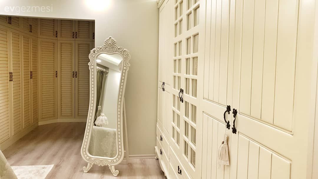 Giyinme odası, Country, Country yatak odası, Ayna, Yatak Odası