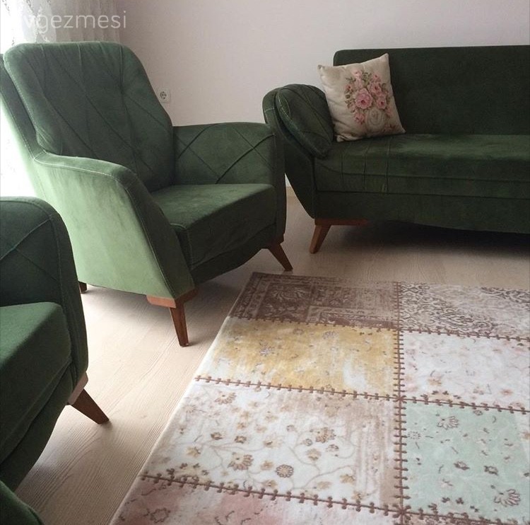 Halı, Oturma Odası, Yeşil