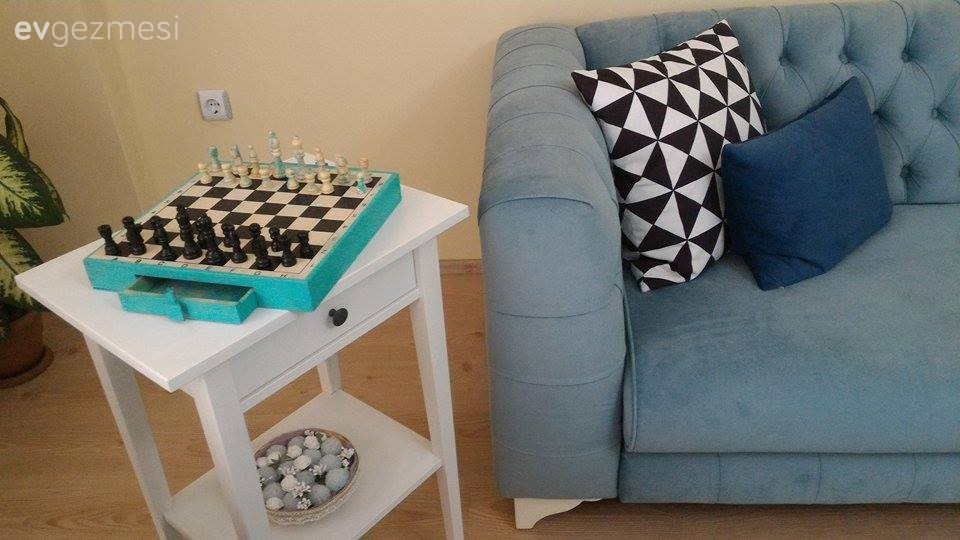 Beyaz, Dekoratif Objeler, Salon, Sehpa