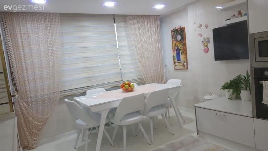 Mutfak masası, Pembe, Beyaz mutfak, Mutfak