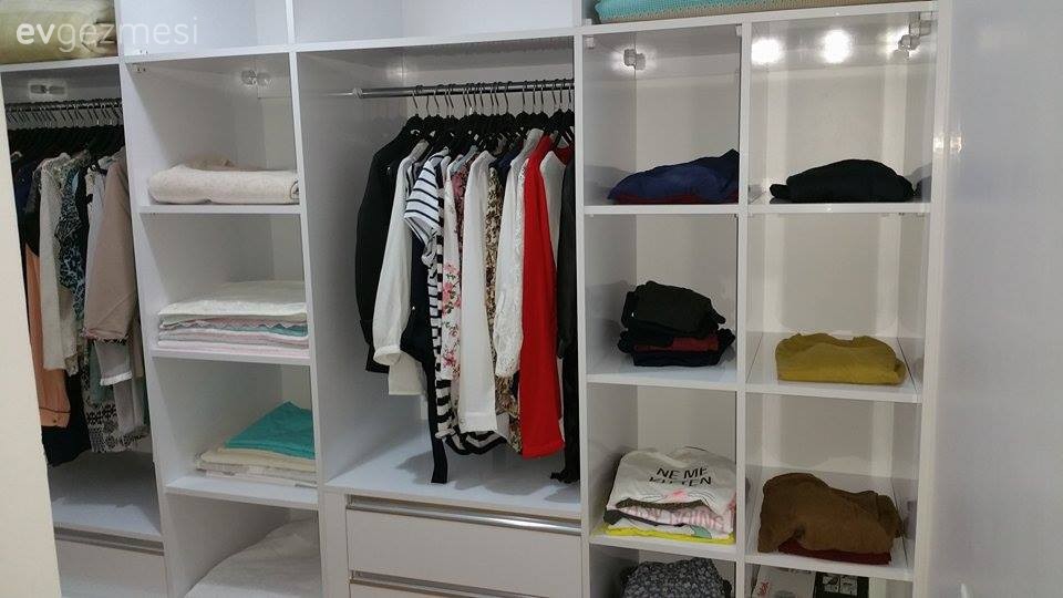 Giyinme odası, Yatak Odası