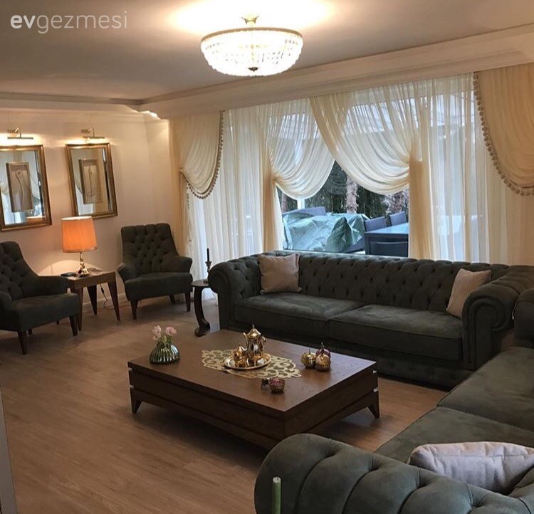 Sofistike bir yaşam alanı: Melek hanımın harika evi..