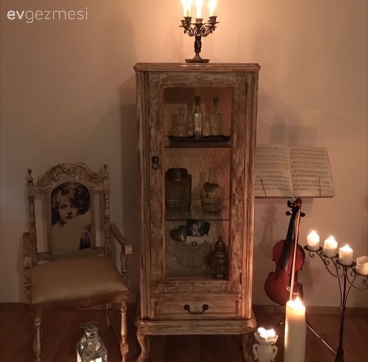 Dekoratif Objeler, Mobilya boyama, Mum