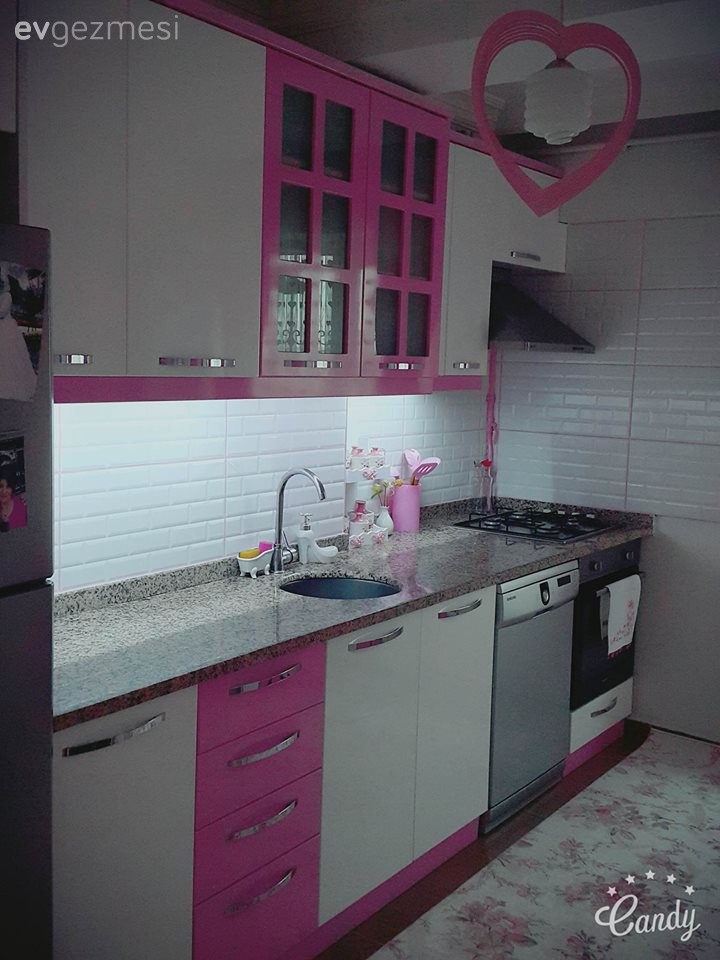 Mutfak, Mutfak aksesuarları, Pembe