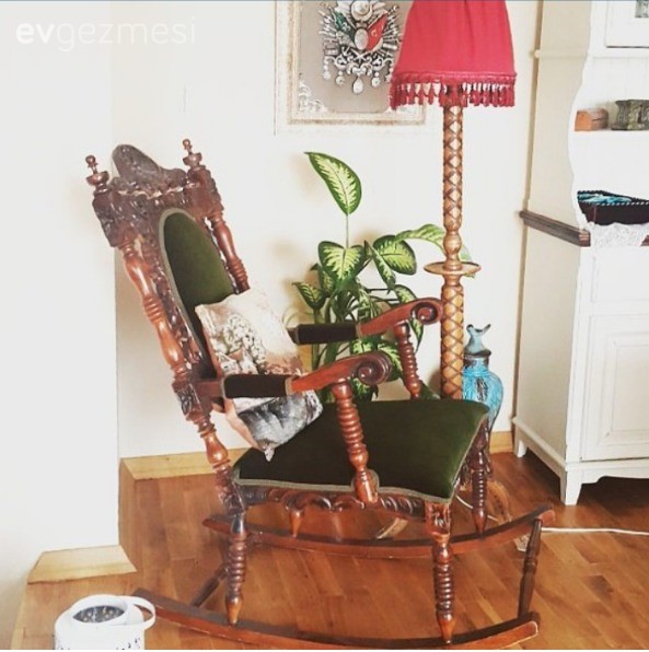 Yasemin Hanım'ın vintage ağırlıklı harika evi