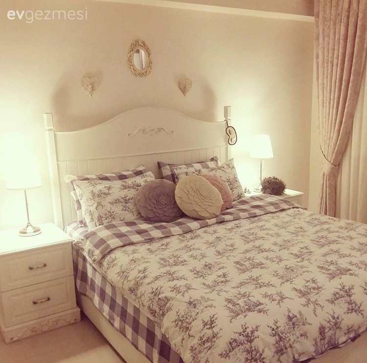 Elçin hanımın country stilde romantik ve zarif evi..