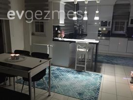 Aydınlatma, Halı, Mavi, Mutfak