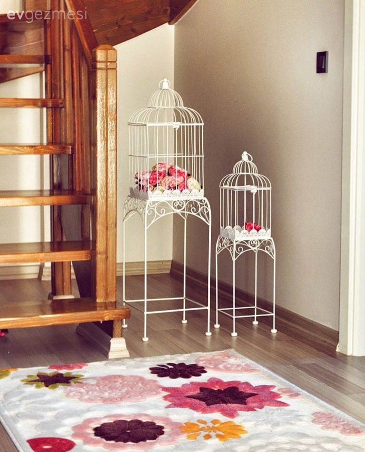 Melis hanımın yeşil vurgulu, sıcak ve naturel evi..