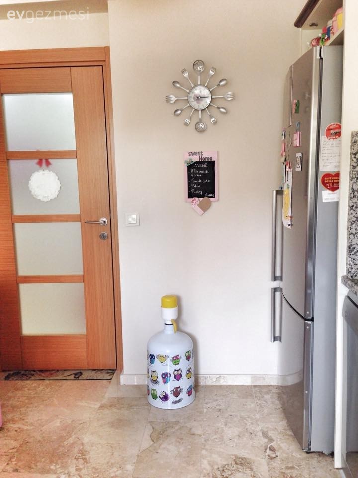 El emeği objelerle Gözde hanımın cıvıl cıvıl evi..