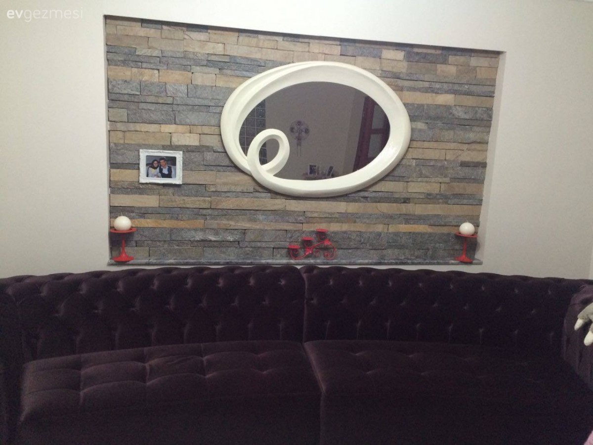 Ayna, Duvar dekorasyonu, Mor, Salon