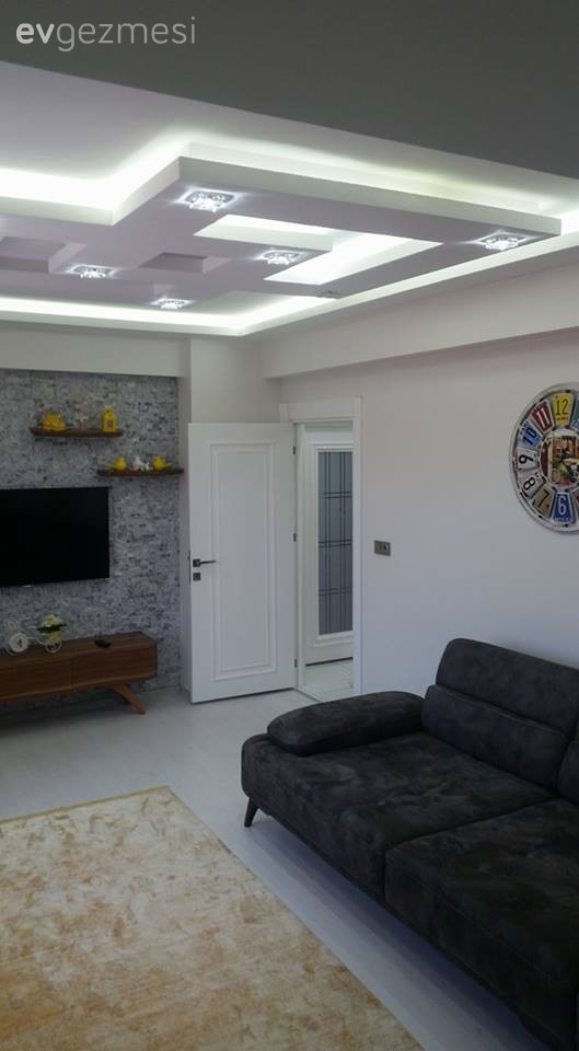 Duvar kağıdı, Oturma Odası, Duvar saati, Salon, Tv ünitesi