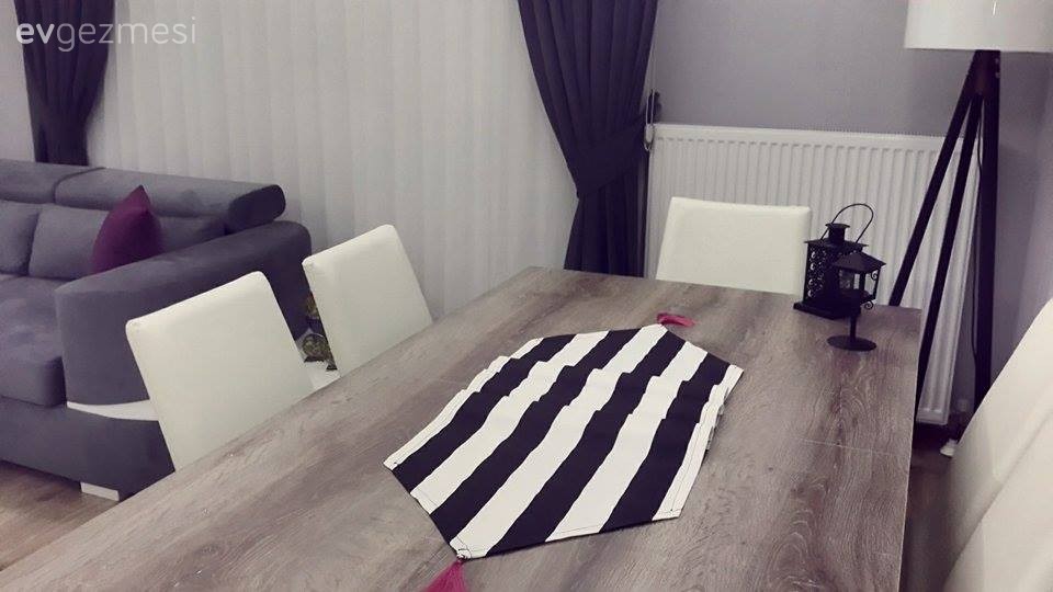 Salon, Siyah- Beyaz, Yemek Odası