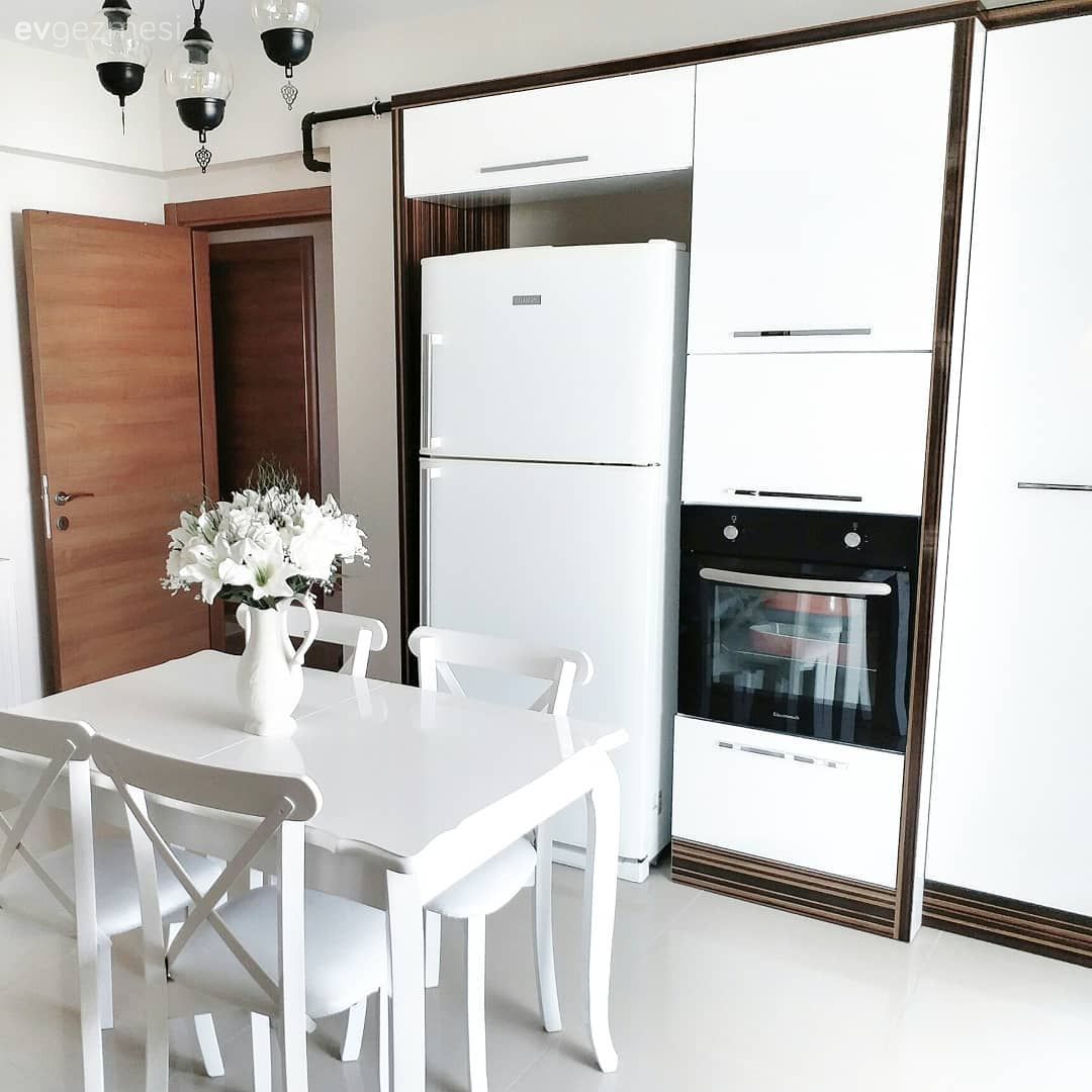 Tam keyif yapmalık balkon, aydınlık ve ferah mutfak. Seher hanımın evinden..