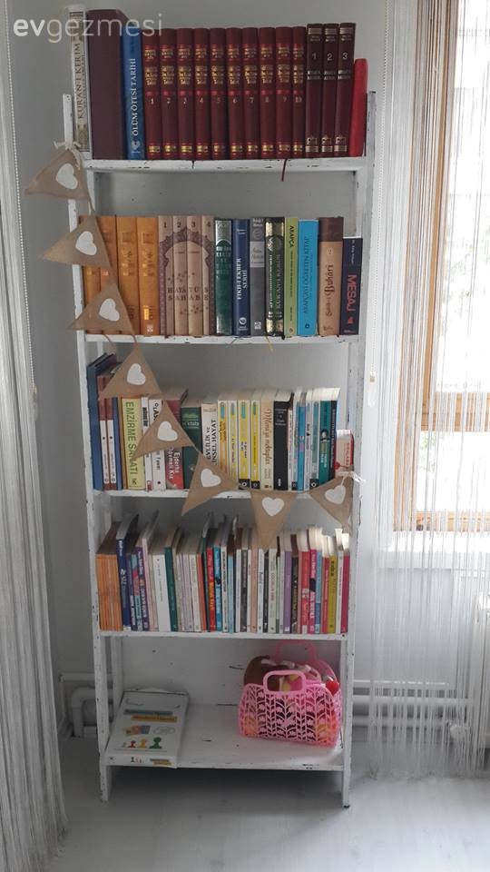 Kendin Yap, Kitaplık, Mobilya boyama