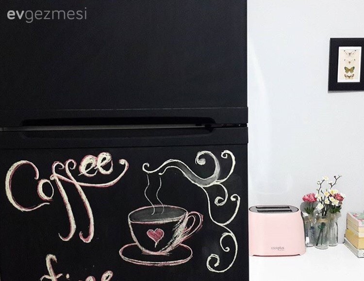 Karatahta boyası, Kendin Yap, Buzdolabı boyama