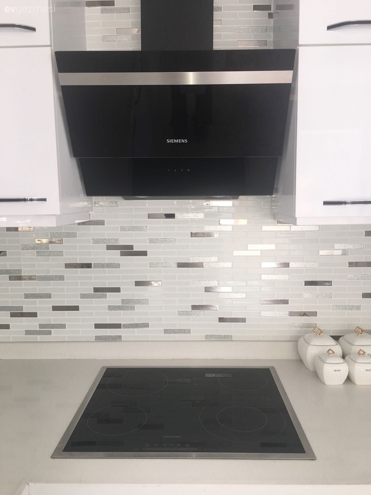 Ankastre, Cam Ankastre, Mutfak, Beyaz mutfak