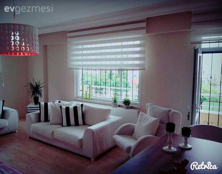 Beyaz, Modern, Salon, Siyah- Beyaz