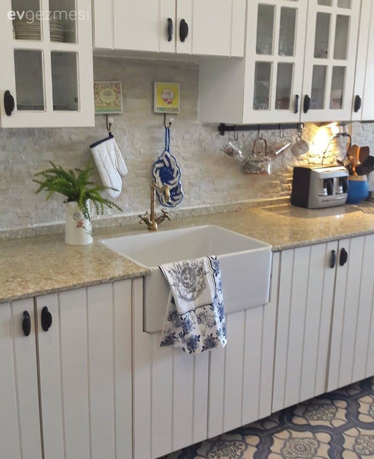 Beyaz mutfak, Country mutfak, Mutfak