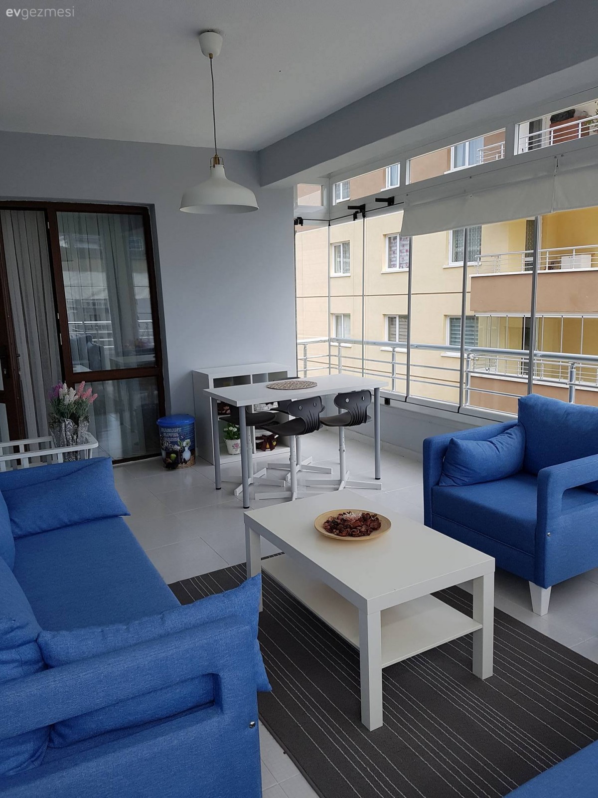 Rabia hanımın balkon dekor için daha neler neler yapılabilir?