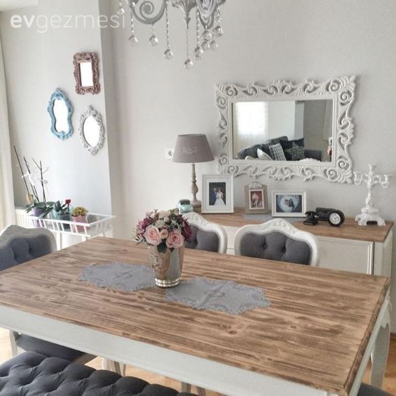 Tuğba hanımın nostaljik ve modern stil karışımı eklektik evi..