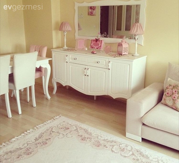 Halı, Konsol, Pembe, Salon