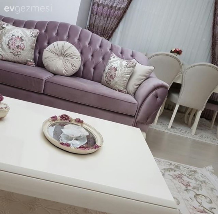 Halı, Mor, Orta sehpa, Salon