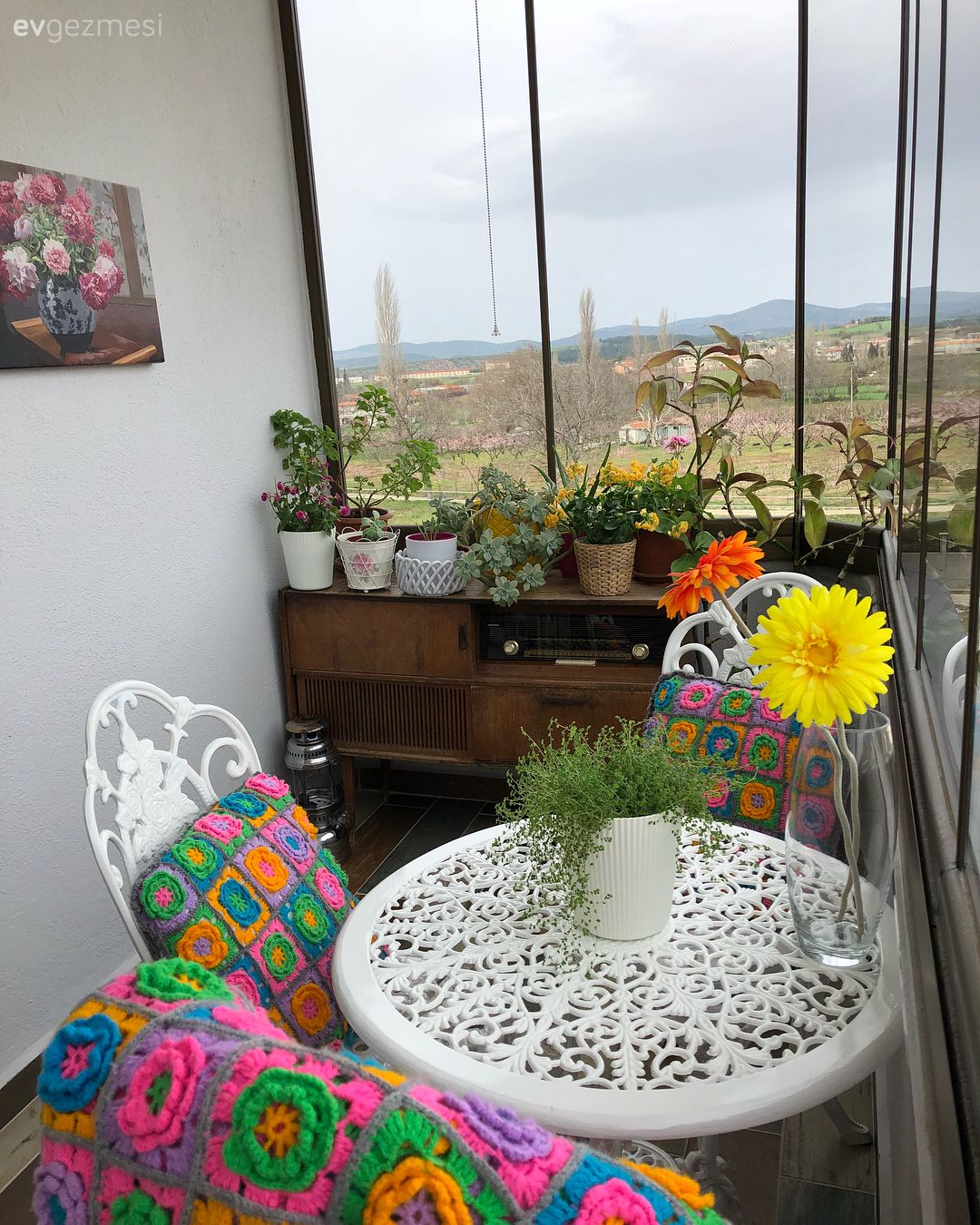 Doğal seçimler, keyifli bir dekor. Nil hanımın evinden..