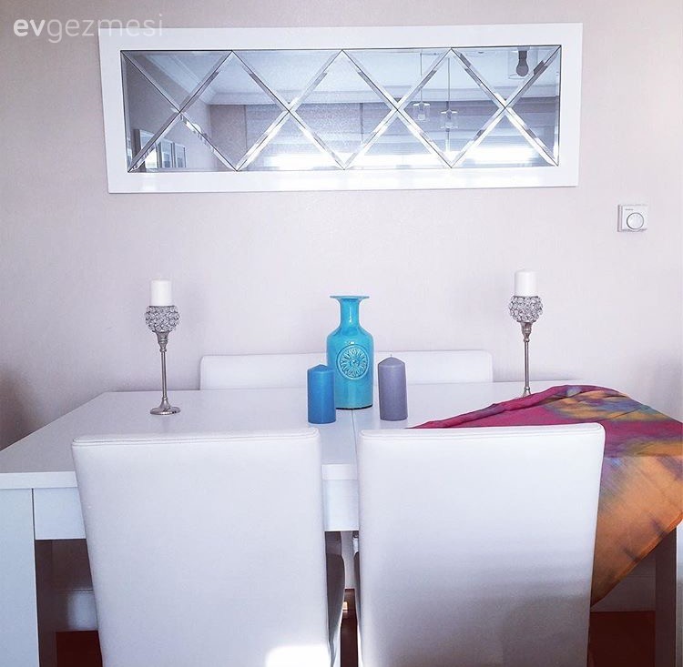 Ayna, Beyaz, Yemek Odası