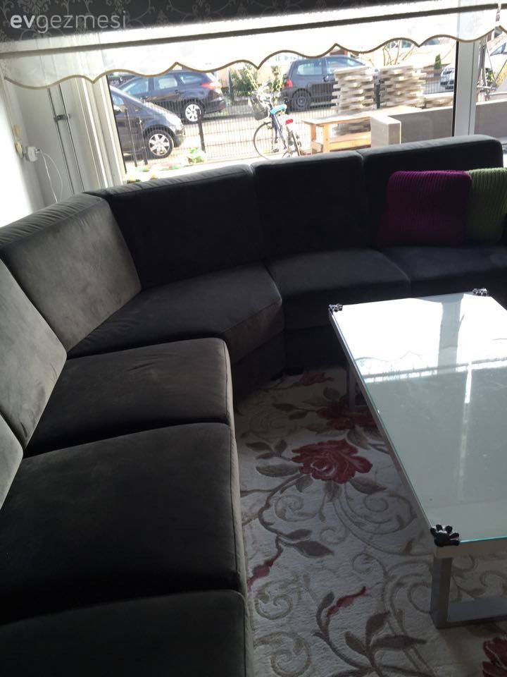 Köşe koltuk, Oturma Odası