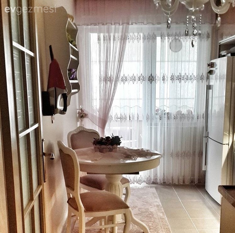 Avize, Mutfak, Mutfak masası, Pembe, Aydınlatma