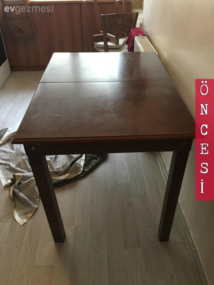 Kendin Yap, Mobilya boyama, Öncesi / Sonrası