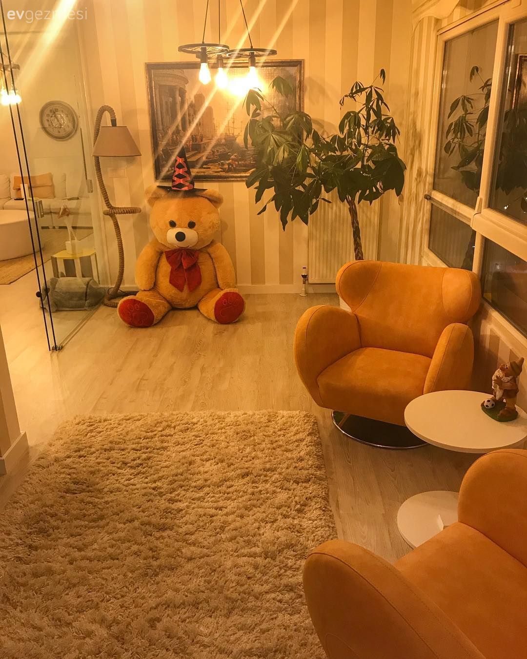 Salon, Berjer, Sarı, Halı