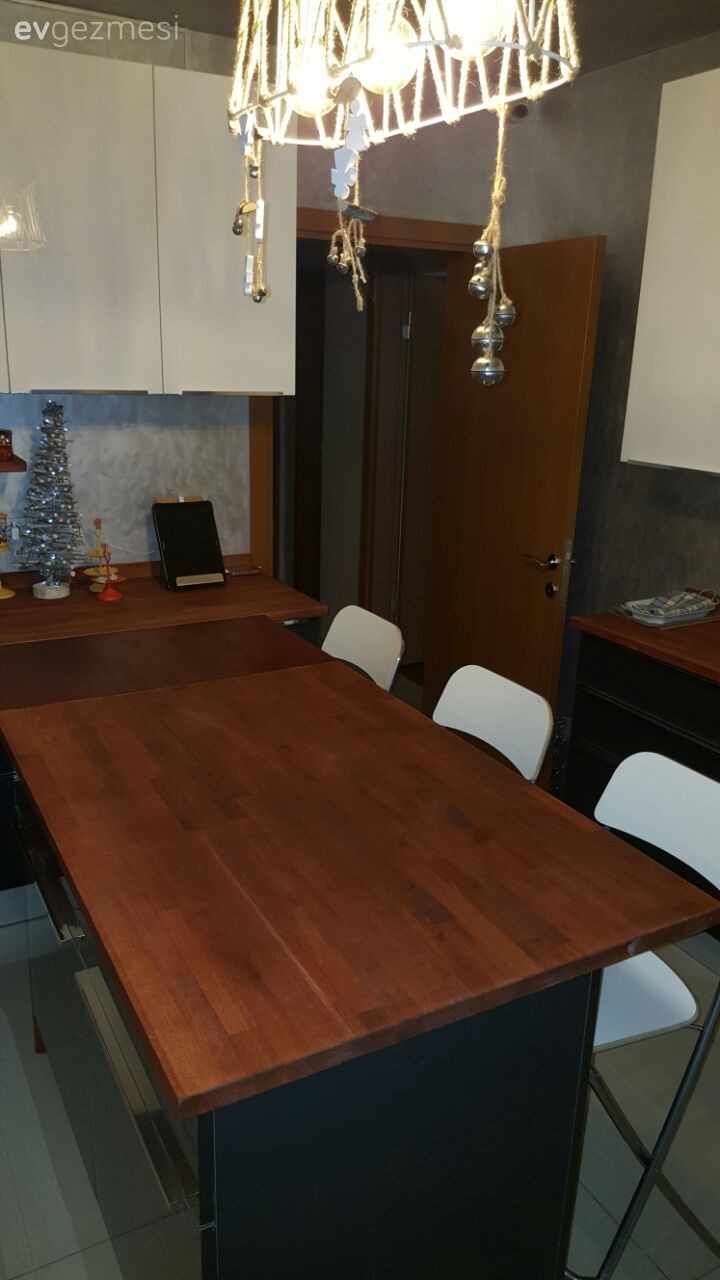 Ahşap Mobilya, Mutfak, Ada mutfak