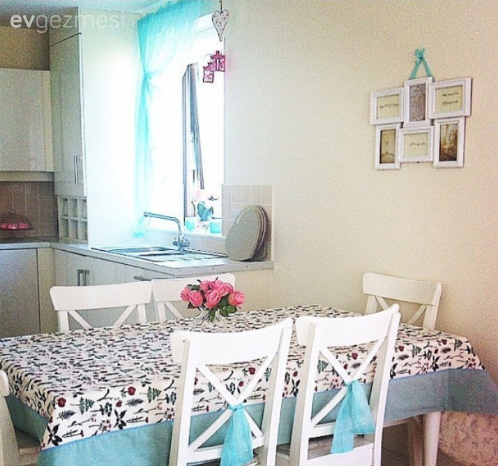 Müjde Hanım'ın rengarenk evi