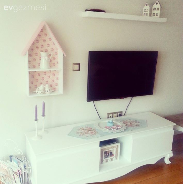 Dekoratif Objeler, Duvar dekorasyonu, Salon, Tv ünitesi, Yapışkanlı folyo