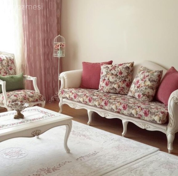 Halı, Orta sehpa, Pembe, Perde, Salon